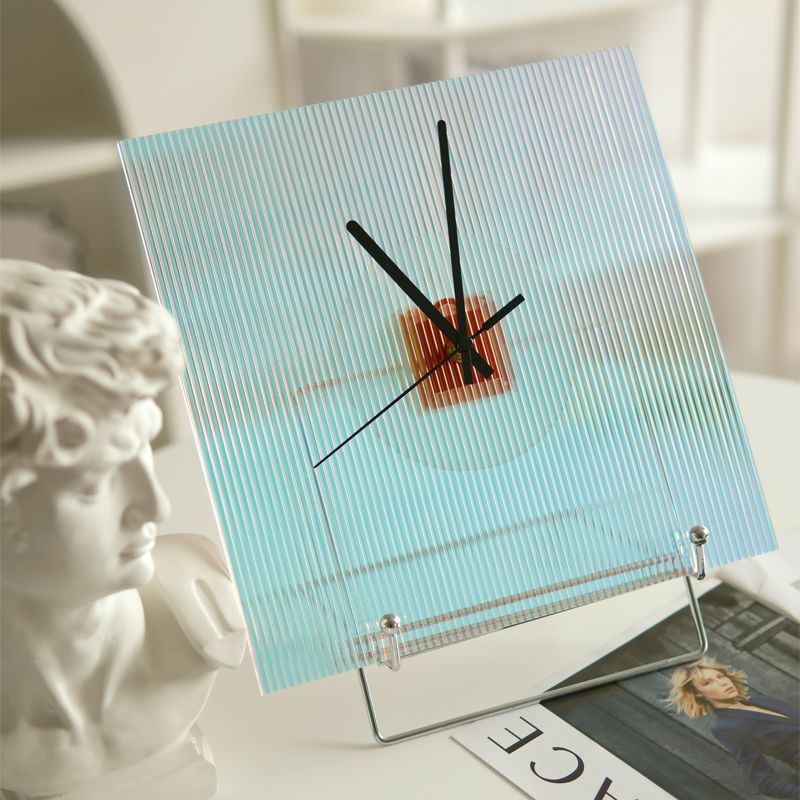 Wave Colour Gradient Silent Wall Clock