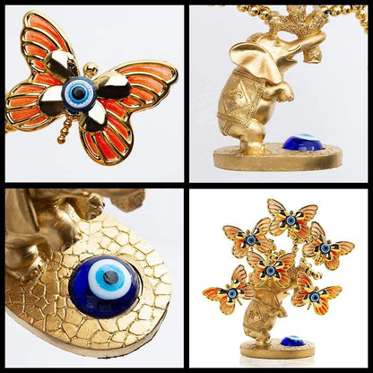 Evil Eye Butterflies and Elephant Tree