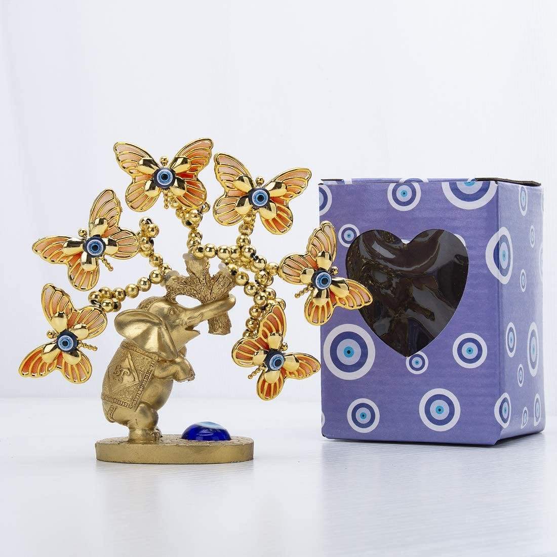 Evil Eye Butterflies and Elephant Tree