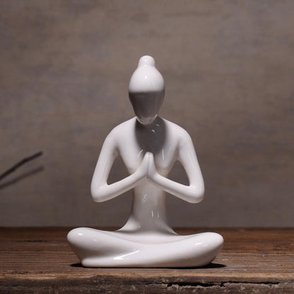 The Modern Yoga Lady Statues