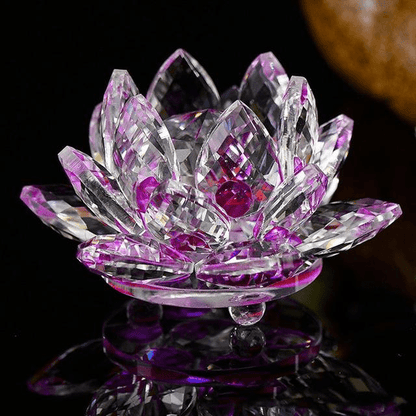 Quartz Crystal Lotus Flower