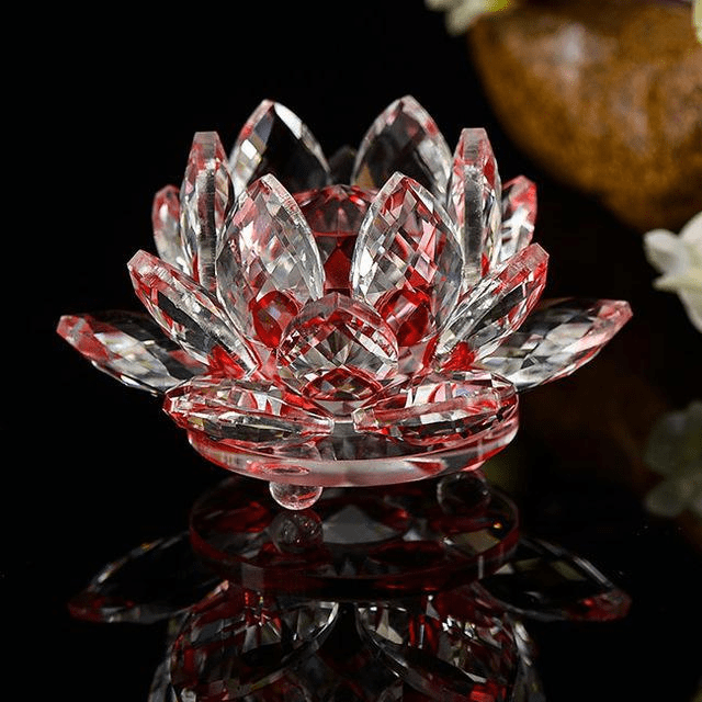 Quartz Crystal Lotus Flower