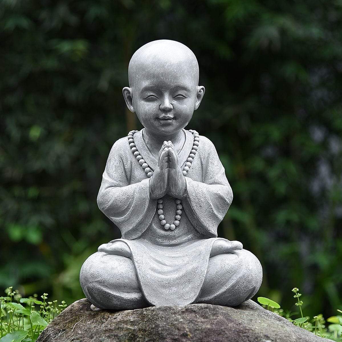 Meditating Baby Buddha Decor