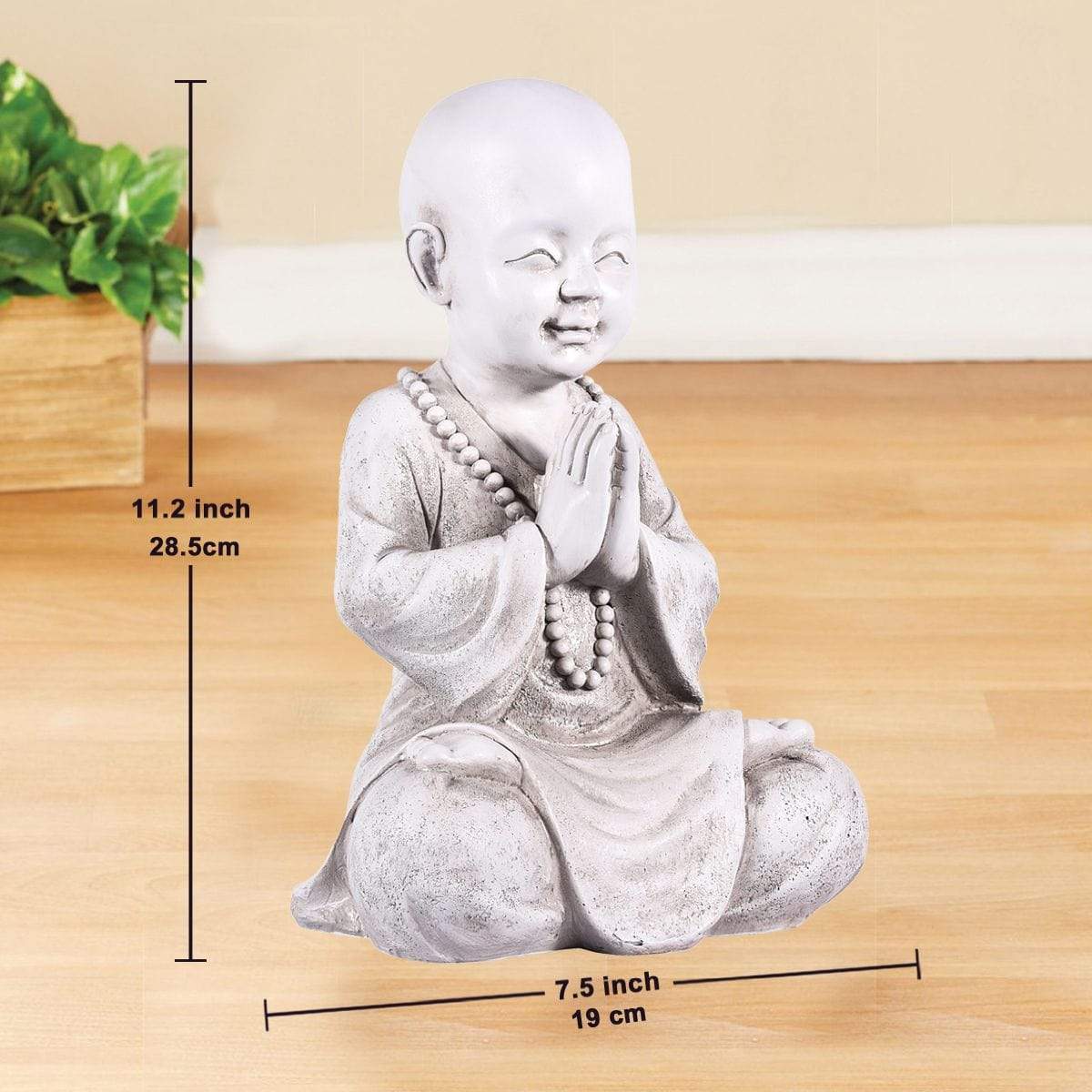 Meditating Baby Buddha Decor