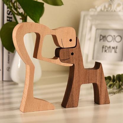 Unconditional Love Wood Figurine