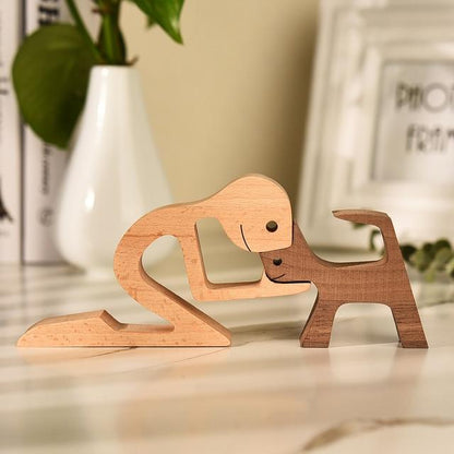 Unconditional Love Wood Figurine