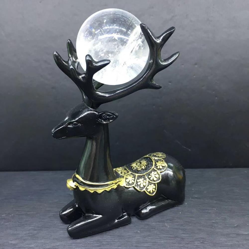 Deer Natural Crystal Figurines