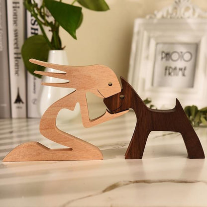 Unconditional Love Wood Figurine