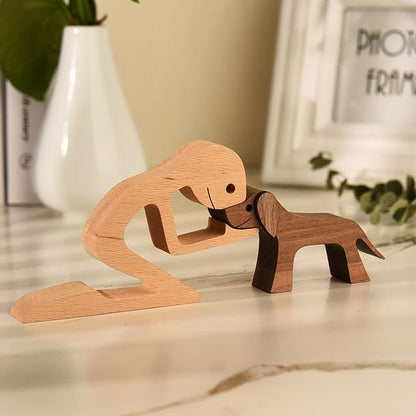 Unconditional Love Wood Figurine