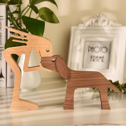 Unconditional Love Wood Figurine