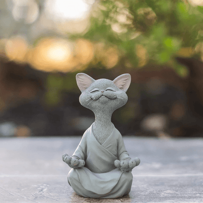 Zen Cat Buddha