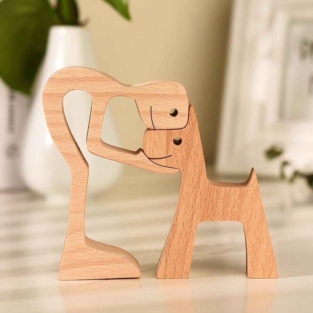 Unconditional Love Wood Figurine