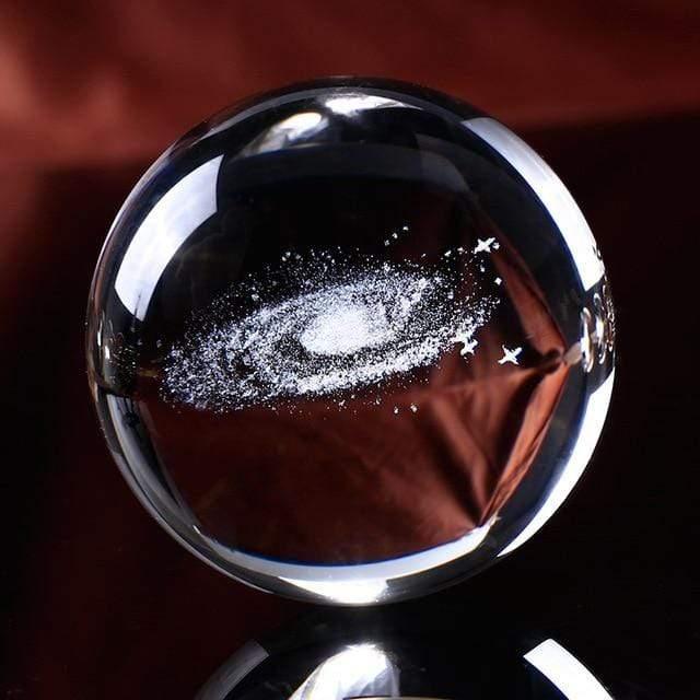 Mini 3D Galaxy Crystal Ball