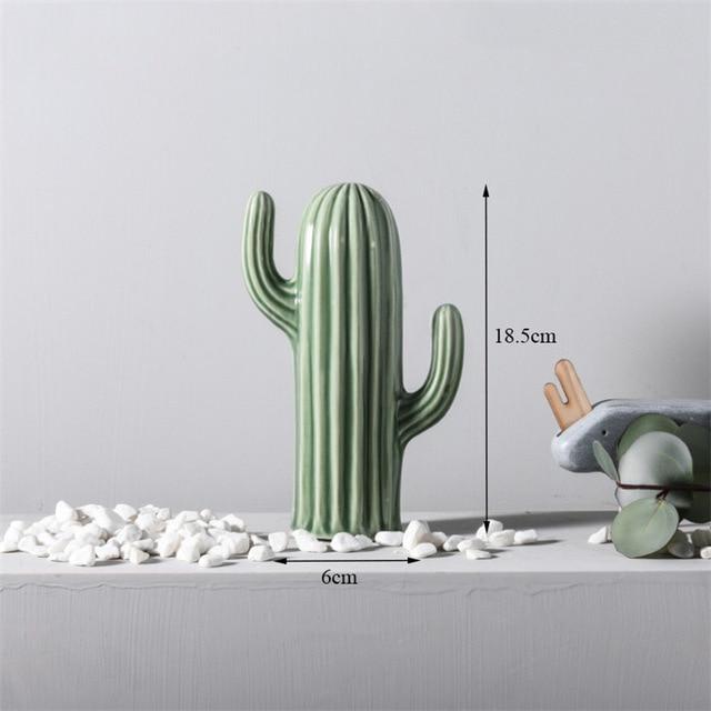 Ceramic Cactus Decor