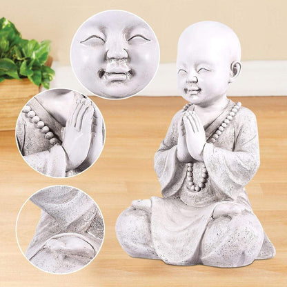 Meditating Baby Buddha Decor