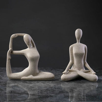 Yoga Figurine Art