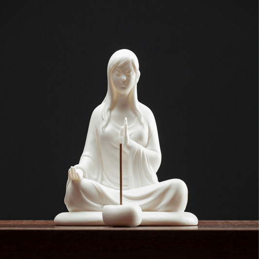 Zen Beauty Incense Holder Figurine