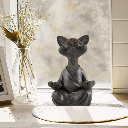 Zen Cat Buddha