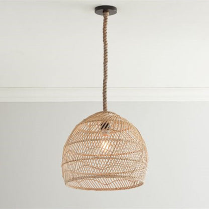 Hemp Rope Hanging Ceiling Lights