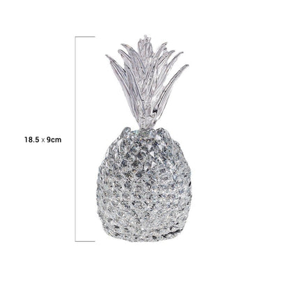 Crystal Hand-Crafted Pineapple Sculpture